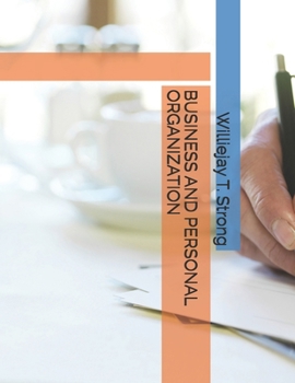 Paperback Business and Personal Organization Book