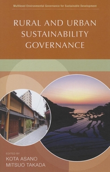 Paperback Rural and Urban Sustainability Governance Book