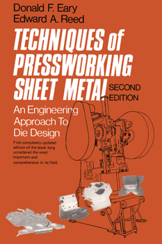 Paperback Techniques of Pressworking Sheet Metal: An Engineering Approach to Die Design Book