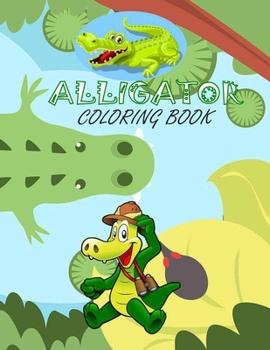 Paperback Alligator Coloring Book: Professionally Hand-drawn Alligator designs to color for alligator lovers Book