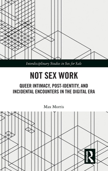 Hardcover Not Sex Work: Queer Intimacy, Post-identity, and Incidental Encounters in the Digital Era Book