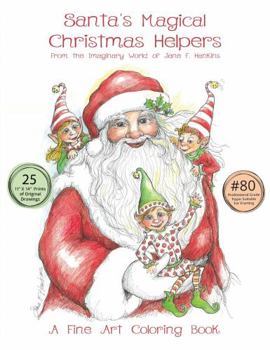 Spiral-bound Santa's Magical Christmas Helpers 11x14 Book