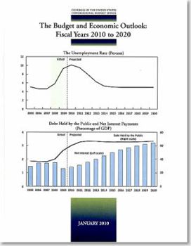 Paperback Budget and Economic Outlook: Fiscal Years 2010-2020 Book