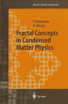 Paperback Fractal Concepts in Condensed Matter Physics Book