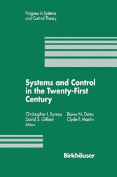 Hardcover Systems and Control in the Twenty-First Century Book