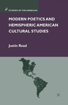 Paperback Modern Poetics and Hemispheric American Cultural Studies Book