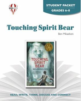 Paperback Touching Spirit Bear - Student Packet by Novel Units Book