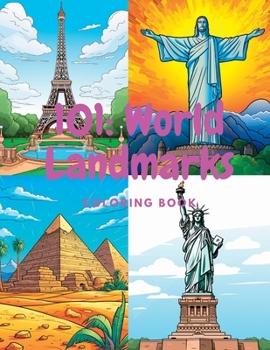 Paperback 101: World Landmarks: Coloring Book