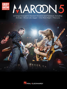 Paperback Maroon 5: Easy Guitar with Notes & Tab Book
