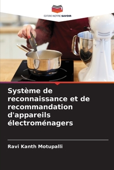 Paperback Système de reconnaissance et de recommandation d'appareils électroménagers [French] Book