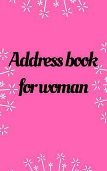 Paperback Address book for woman Book
