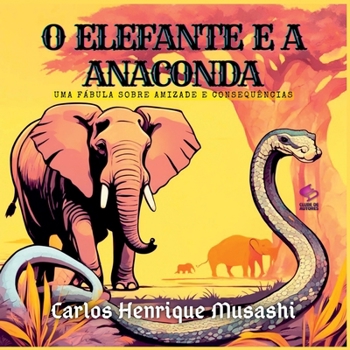 Paperback O Elefante E A Anaconda [Portuguese] Book