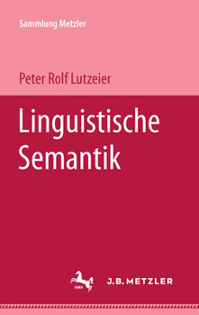 Paperback Linguistische Semantik [German] Book