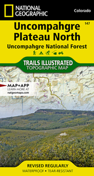Loose Leaf Uncompahgre Plateau North Map [Uncompahgre National Forest] Book