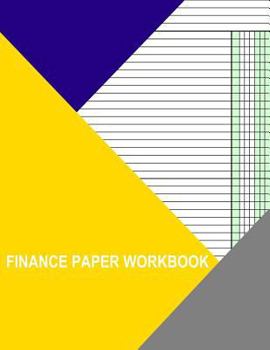 Paperback Finance Paper Workbook: One Column Book