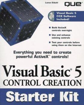 Paperback Visual Basic 5 Control Creation Starter Kit [With Contains VB 5 Control Creation Edition, 145m Of...] Book