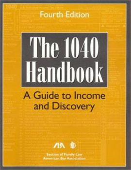 Paperback The 1040 Handbook: A Guide to Income and Asset Discovery Book