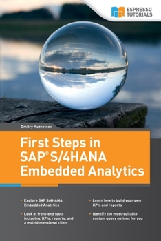 Paperback First Steps in SAP S/4HANA Embedded Analytics Book