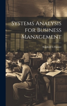 Hardcover Systems Analysis for Business Management Book