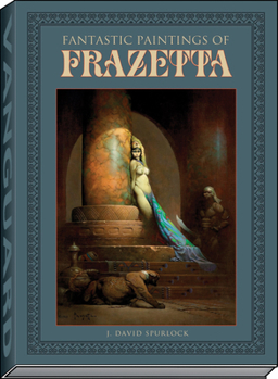 Hardcover Fantastic Paintings of Frazetta Book