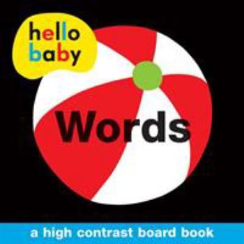 Board book Hello Baby: Words: A High-Contrast Board Book