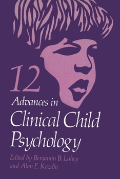 Paperback Advances in Clinical Child Psychology Book