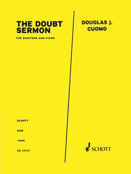 Paperback The Doubt Sermon from Doubt: Baritone and Piano Book