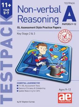 Loose Leaf 11+ Non-verbal Reasoning Year 5-7 Testpack A Papers 9-12: GL Assessment Style Practice Papers Book