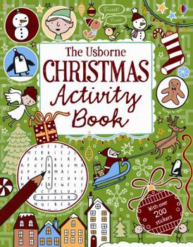 Paperback The Usborne Christmas Activity Book