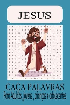 Paperback Caça Palavras Relacionado A Jesus [Portuguese] Book