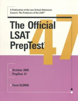 Paperback The Official LSAT Preptest 47 Book