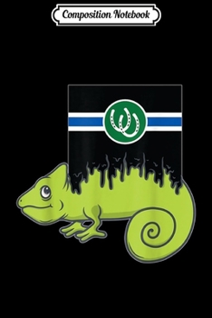 Composition Notebook: Pony Flag Chameleon Gay Rights Pride Week  Journal/Notebook Blank Lined Ruled 6x9 100 Pages