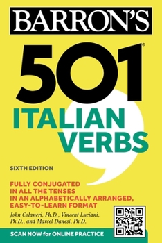 Paperback 501 Italian Verbs, Sixth Edition Book