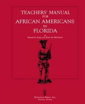 Paperback Teachers' Manual for African Americans in Florida Book