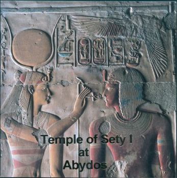 Paperback Temple of Sety I: Abydos Book