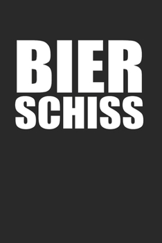 Paperback Bierschiss: 120 Pages 6 'x 9' -Dot Graph Paper Journal Manuscript - Planner - Scratchbook - Diary [German] Book