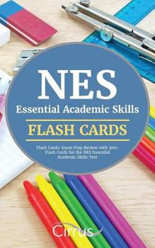 Paperback NES Essential Academic Skills Flash Cards: Exam Prep Review with 300+ Flash Cards for the NES Essential Academic Skills Test Book