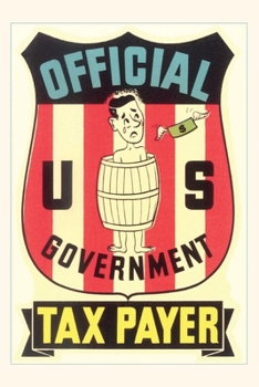 Paperback Vintage Journal Impoverished Taxpayer in Barrel Book