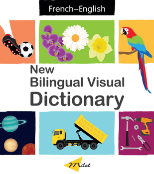 Hardcover New Bilingual Visual Dictionary (English-French) Book