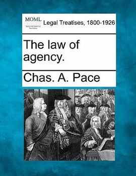 Paperback The law of agency. Book