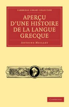 Electronics Aperçu d'Une Histoire de la Langue Grecque [French] Book