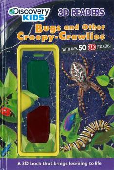 Hardcover Bugs and Other Creepy-Crawlies (Discovery Kids 3D Readers) Book