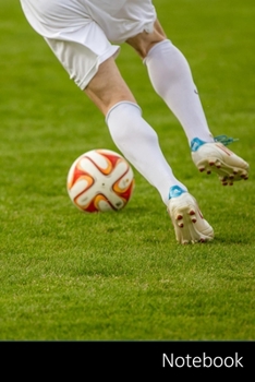 Paperback Notebook: フットボール、サッカー、コーӡ Book