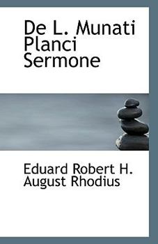 Paperback de L. Munati Planci Sermone Book