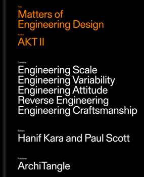 Hardcover Matters of Engineering Design: Akt II Book