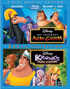 Blu-ray The Emperor's New Groove / Kronk's New Groove Book