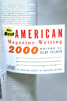 Paperback Best American Magazine Writing 2000 Book
