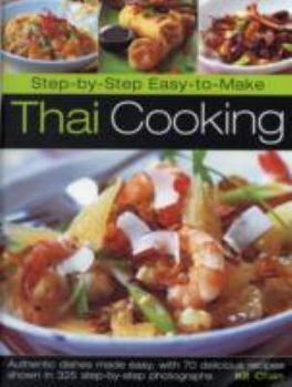 Paperback Step by Step Easy to Make Thai Cooking Book