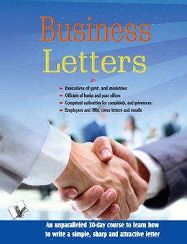 Paperback Business Letters Book