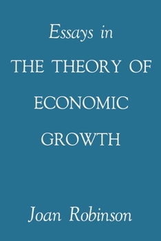 Paperback Essays in the Theory of Economic Growth Book